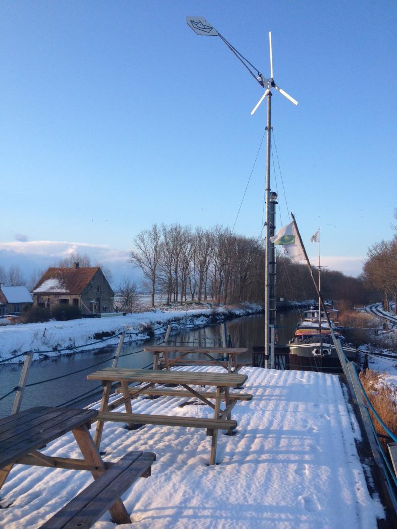 Windgenerator winter